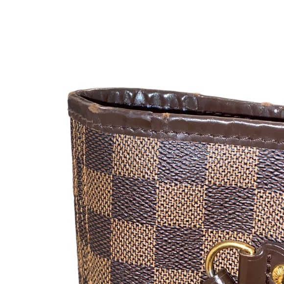 Louis Vuitton Neverfull Damier Ebene MM w/ COA - Picture 7 of 11